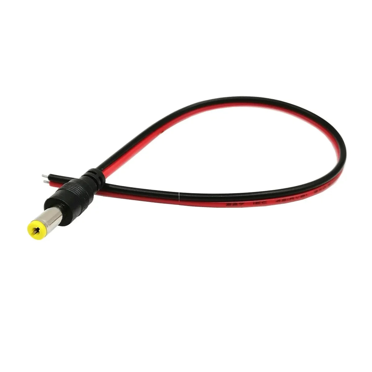 18 AWG 5A Male Female Power Cable DC Connector 30cm 2pin 5-24V Power Adapter Wire 5.5x2.1mm Plug for TV Camera LED Strip Lights