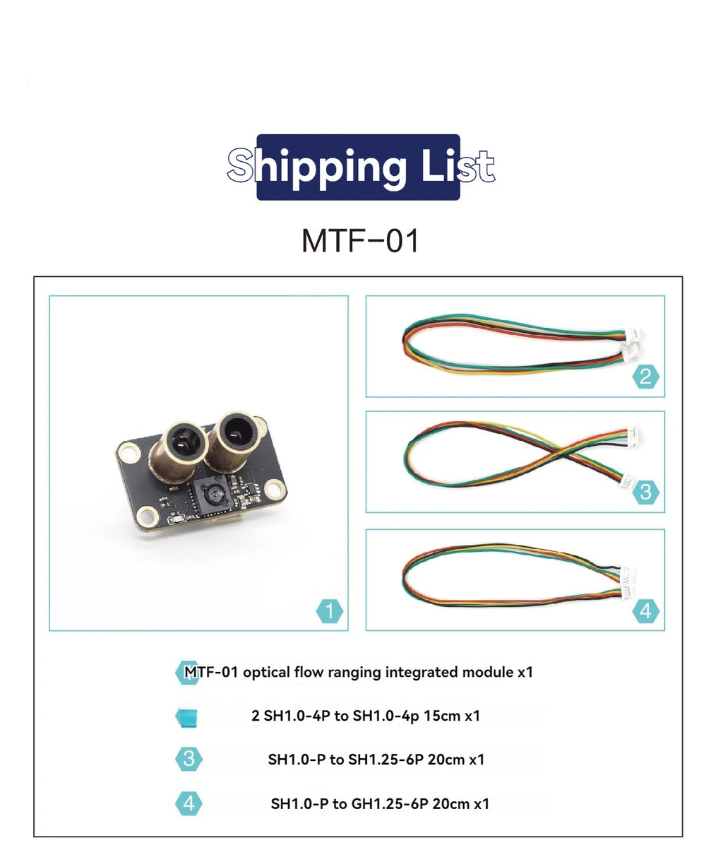 MicoAir  MTF-01 AUTO Optical Flow & Lidar Sensor MTF-01 Compatible AUTO