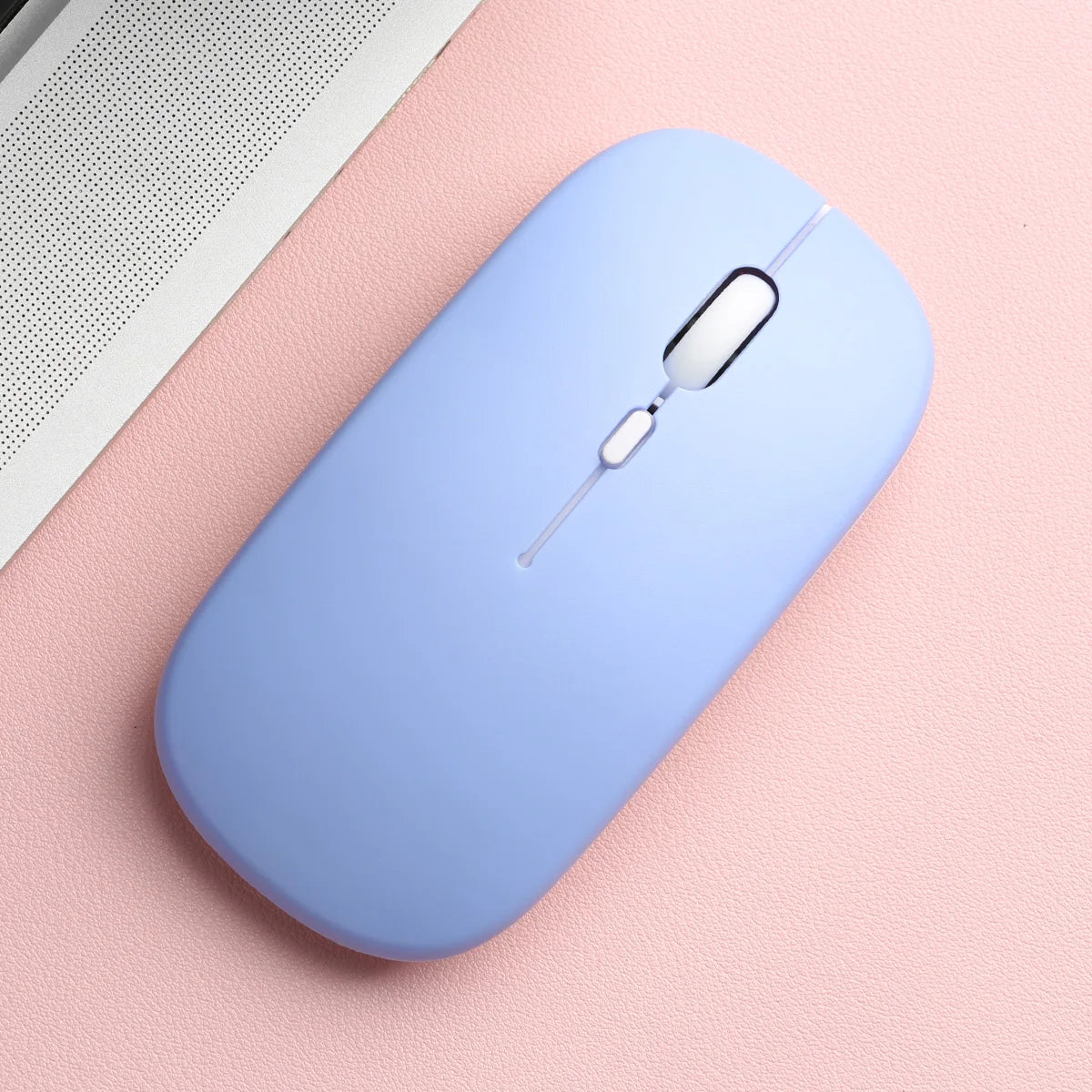 Matte-Purple Color Wireless Bluetooth Mouse For Laptop, Tablet & Phone