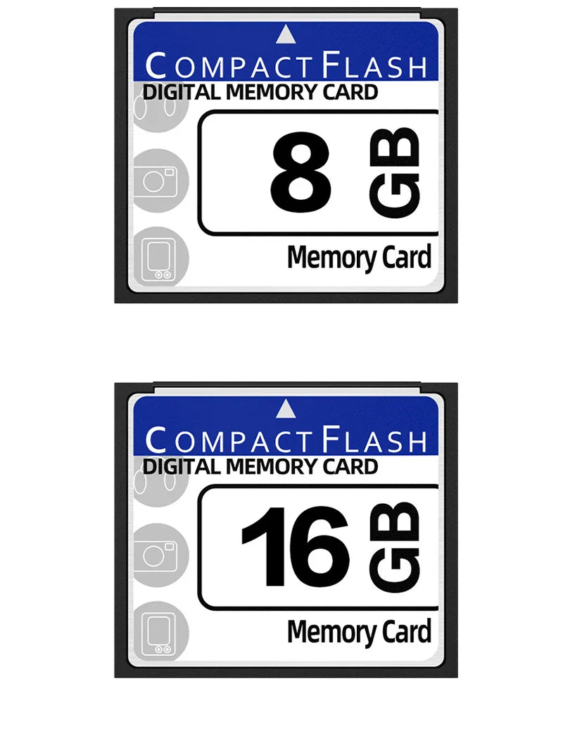 CF Memory Card 64GB 32GB 16GB 8GB Compact Flash Digital Memory Card 4GB 2GB 1GB 512MB High Speed Flash Card For Camera
