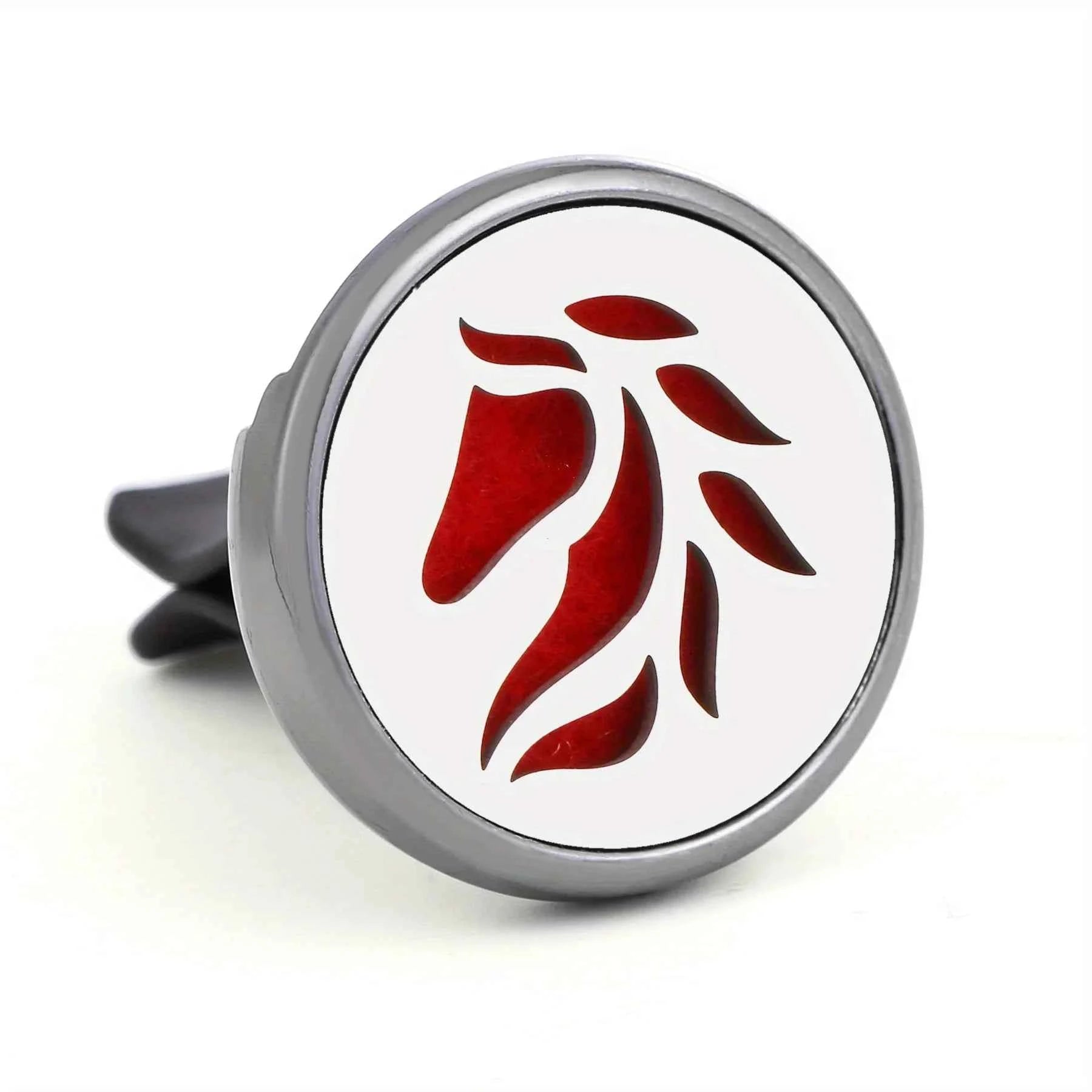 1PC Refillable Car Air Freshener Perfume Diffuser Clip with 10pcs Pads Auto Vent Interior Aromatherapy Diffuser