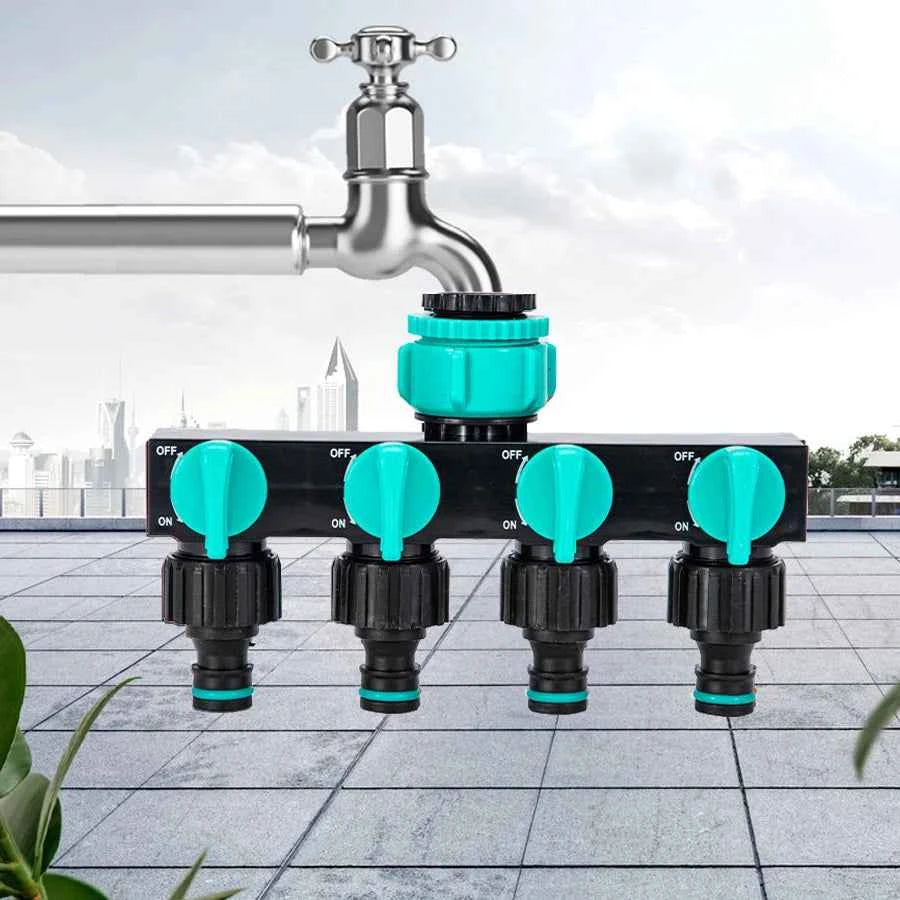 Watering Hose Connection Water Line Splitter Garden Gadgets Irrigation System Connector Agriculture Gardening Parts Supplies
