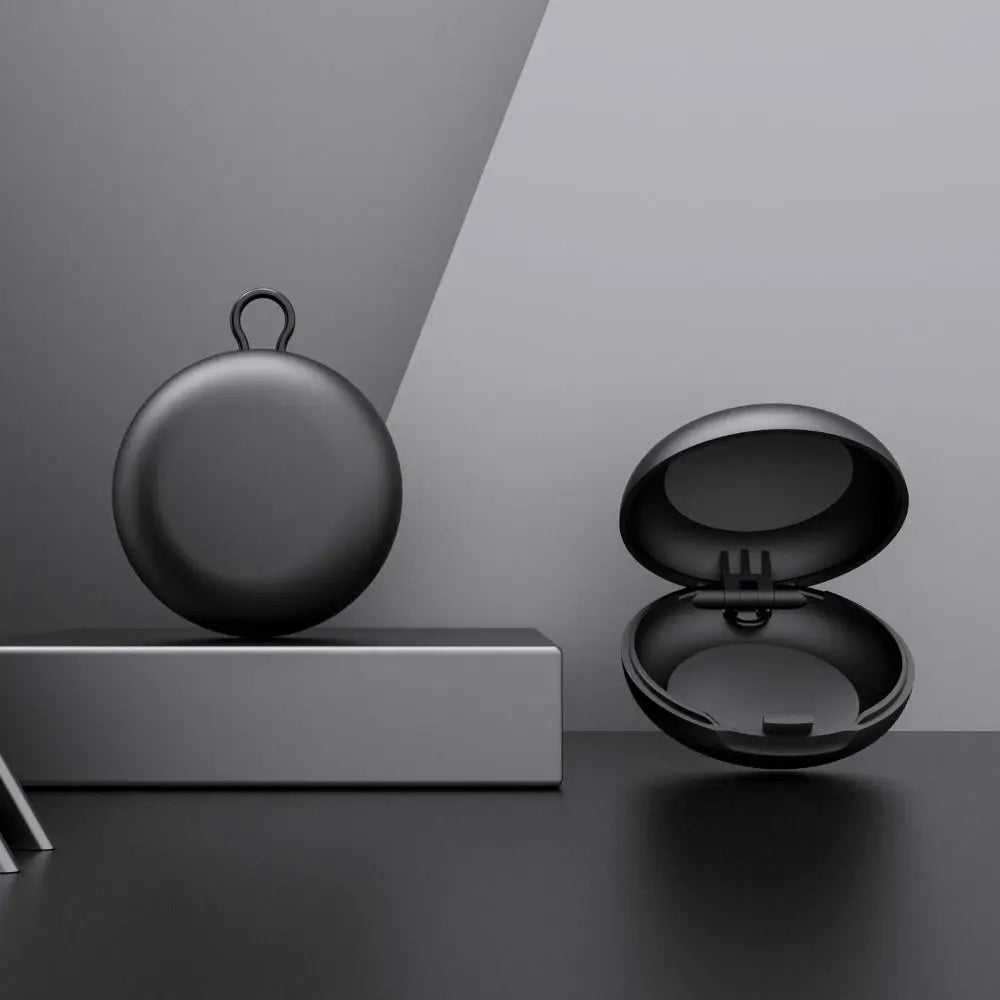 New Plastic Soundproof Earplug Box Round Shape Mini Mini Earplug Case Sleeping Earplug Organizer Jewelry Organizer