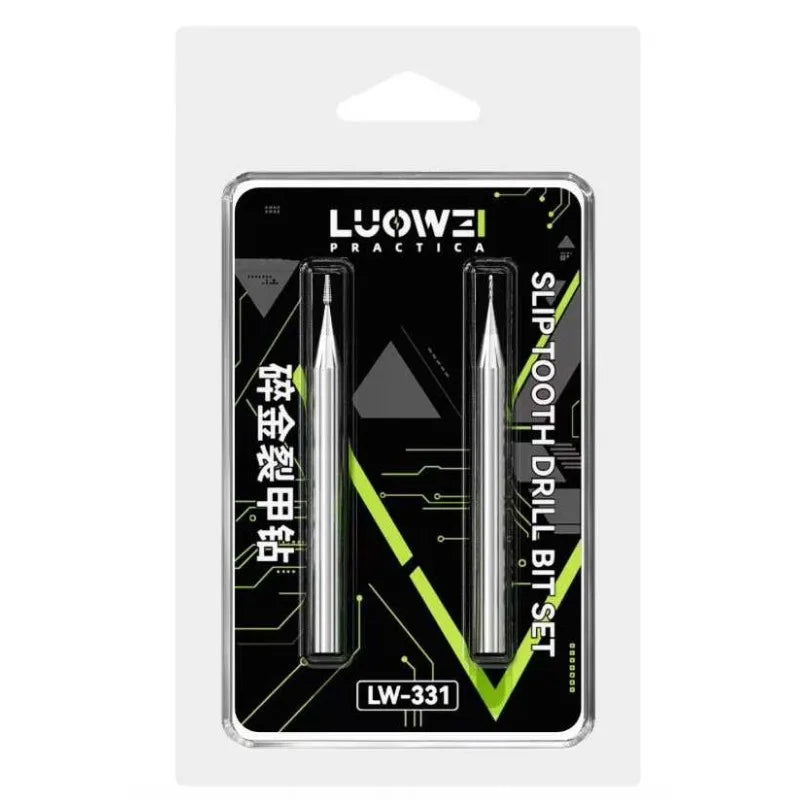 LUOWEI LW-331 2.35mm Alloy Phone Repair Stripped Screw Extractor Sliding Drill Bit Removal Extraction Tool for Phone Repair