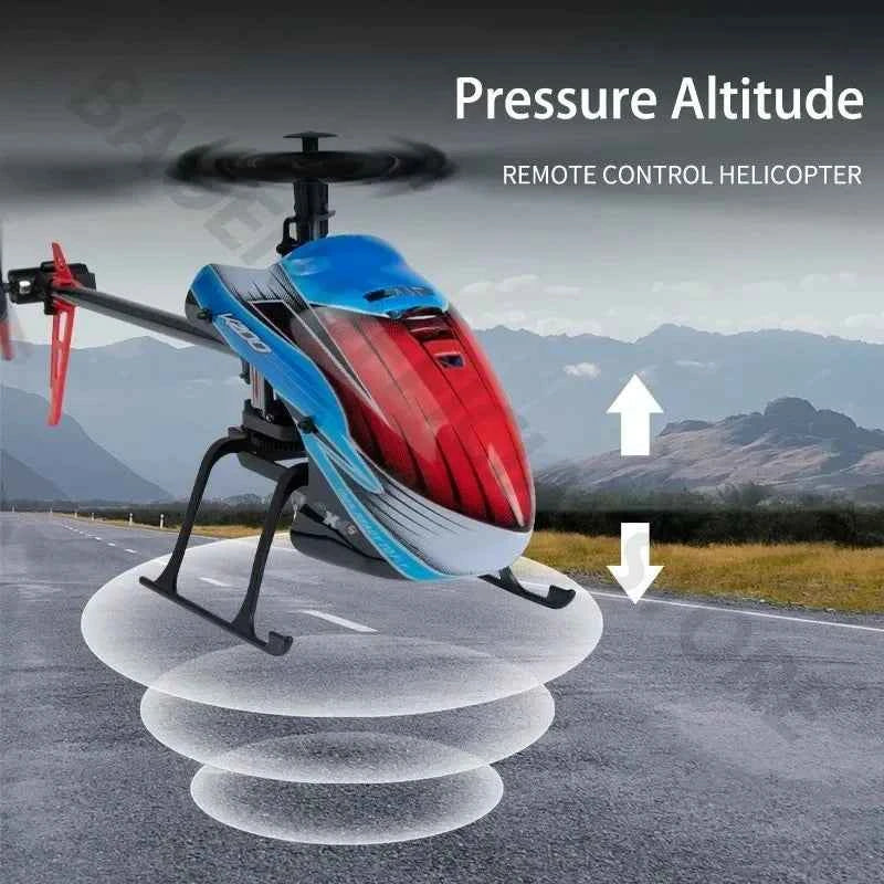 WLtoys RC Helicopters K200 2.4Ghz 4CH 6-Aixs Gyroscope Fixed Height Single Blade Propellor Gyro Mini RC Toys For Kids Gift