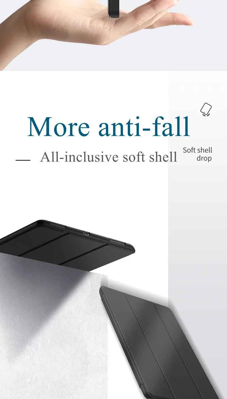 Trifold Tablet Cases for Redmi Pad SE 11 2023 for Xiaomi MiPad 5 Pro 11"  miPad 6 Pro Pad 7 Pro 11.2 Redmi Pad 2 2025 Flip Case