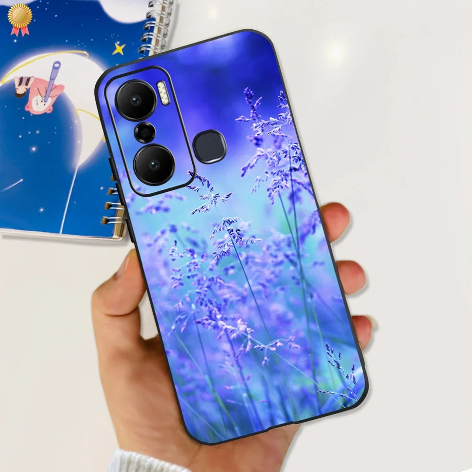 For Infinix Hot 20 Play 20i 4G Case Cute Astronaut Clear TPU Silicone Bumper Cover For Infinix Hot 20 Play 20i Phone Case Funda