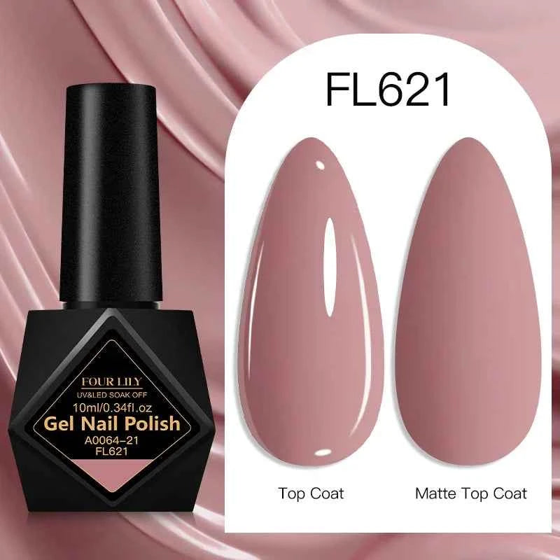 10ml Gel Nail Polish 162 Colors Nail Supplies Vernis Semi Permanent Nail Art Manicure Soak Off LED UV Gel Nail Varnishes Summer