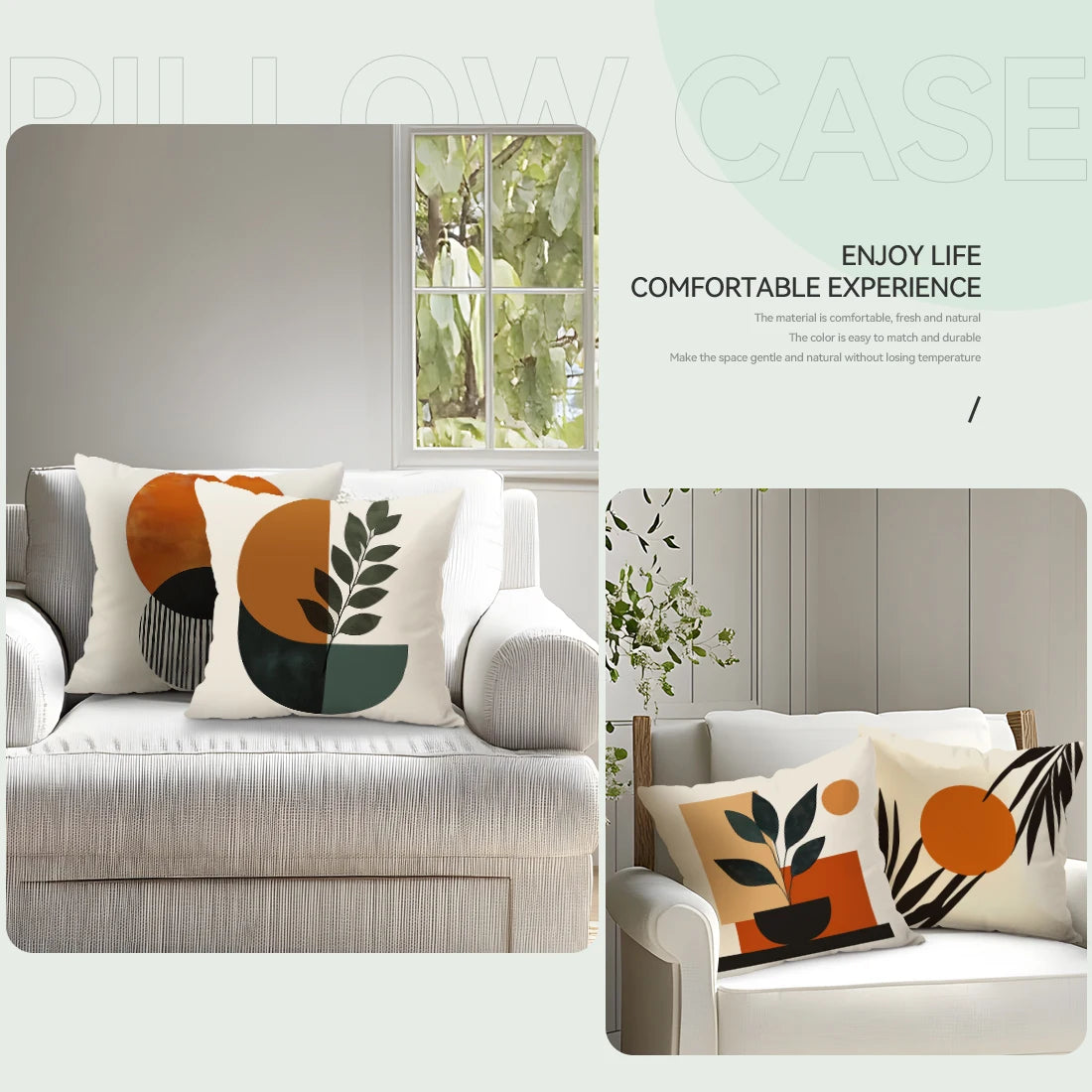 Geometric Abstraction Cushion Covers Pillowcase Home Decor Bedroom Sofa Cushion Cover Living Room Car Home Decor