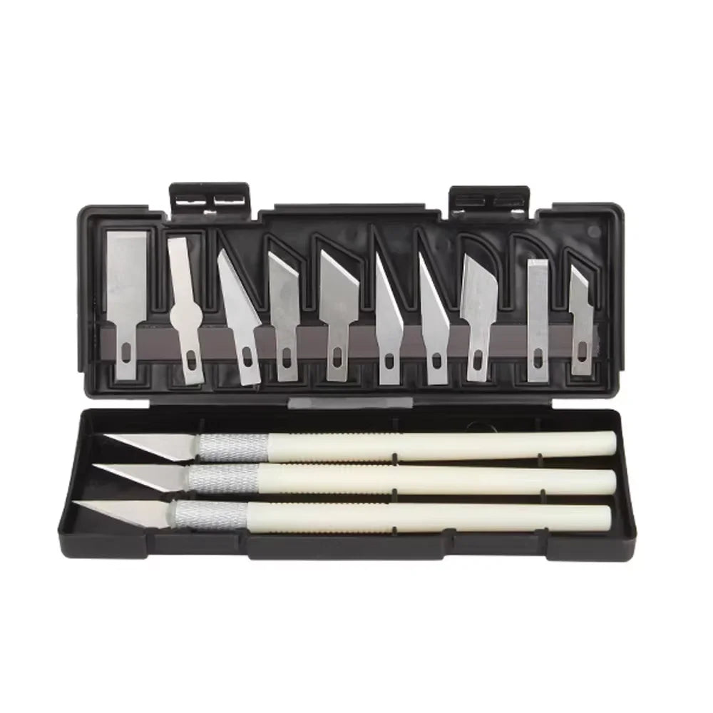 Multiple Models 3D Printer Tool Kit Trimming Knife Scraper Cleaning Needle Tweezers Pliers Deburring Kit DIY 3D Printing Tools