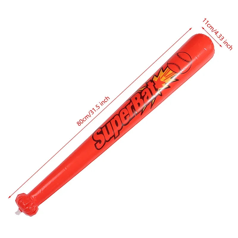 1pc 80-85cm American Flag Inflatable Balloon Stick PVC Baseball Bat Kids Birthday Gifts Toys Independence Day Decorat
