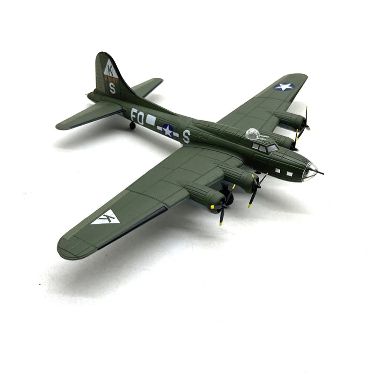 JASON TUTU 1/144 Scale American Boeing Flying Fortress B-17 Model Aircraft Adult Children Toys for Display Show