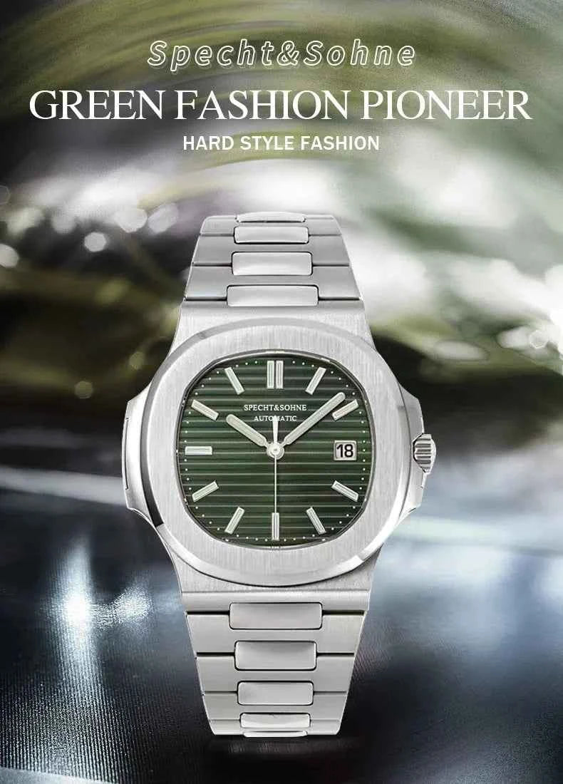 New Arrivals Fashion Men's Watches Luxury Automatic Watch For Men 42MM Stainless Steel Waterproof Rose Gold Sapphire5711 Watch