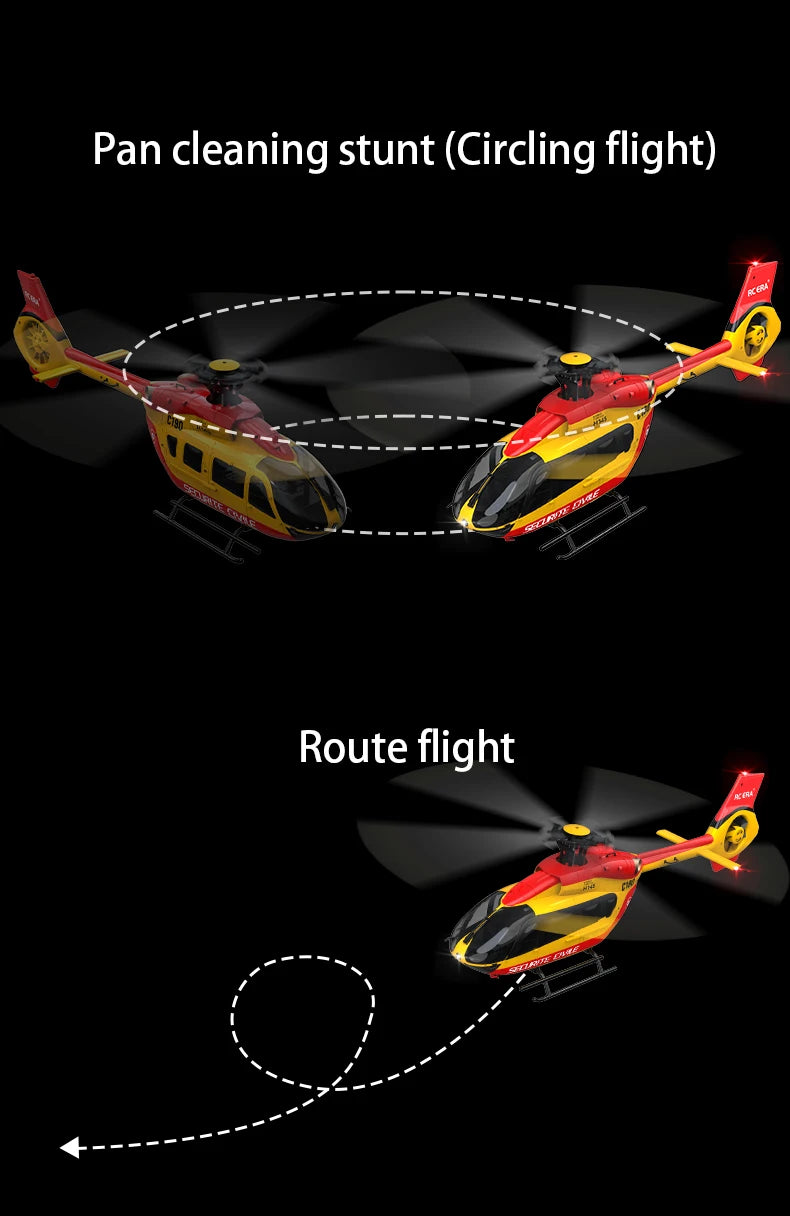 MD500 RC Helicopter 1:28 C189 Brushless Dual-motor Remote Control Model 6-Axis Gyro Aircraft Multifunctional Flying Machine Toy