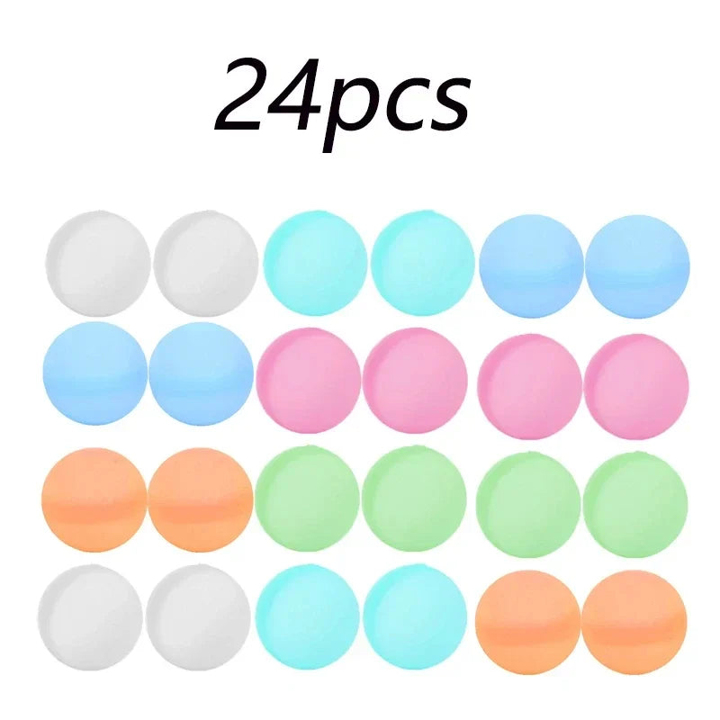Reusable Water Balloons Toys Quick Fill Sealing Water Bomb for Summer Games Adults Outdoor Activities Toy Gifts