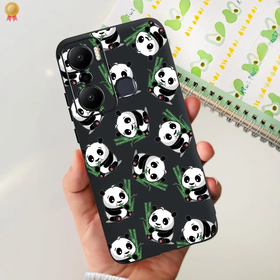 For Infinix Hot 20 Play 20i 4G Case Cute Astronaut Clear TPU Silicone Bumper Cover For Infinix Hot 20 Play 20i Phone Case Funda