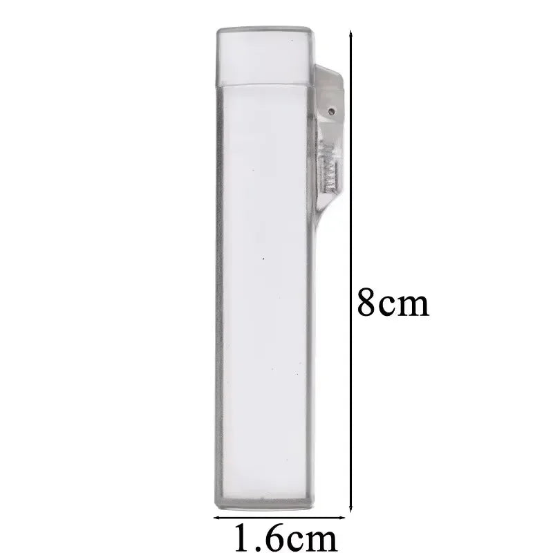 Clear Travel Toothpick Case Reusable Cotton Swab Holder Portable Storage Box
