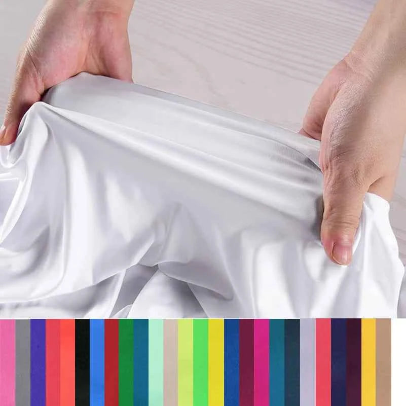Lycra Fabric High Elasticity Nylon Spandex Four-way Stretch for Sewing Swimsuit Bodysuit Yoga Clothes by Meters
