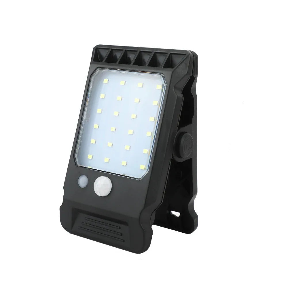 Motion Sensor Solar Garden Lights Solar Powered 3 Modes Solar Clip-on Lamp Waterproof Easy To Install Garden Wall Light