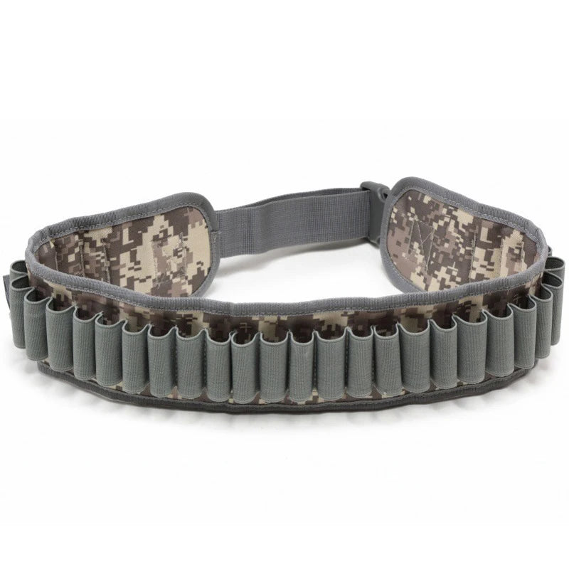 30 Round Shell Holder Belt Training Hunting Accessories Outdoor Sports 12 Gauge 12GA Ammo Bandolier Cartridge Waist Belts