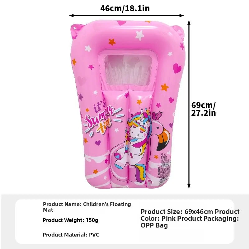 Kids Inflatable Pool Float Cartoon Swimming Ring Summer Beach Water Play Toys for Baby Children