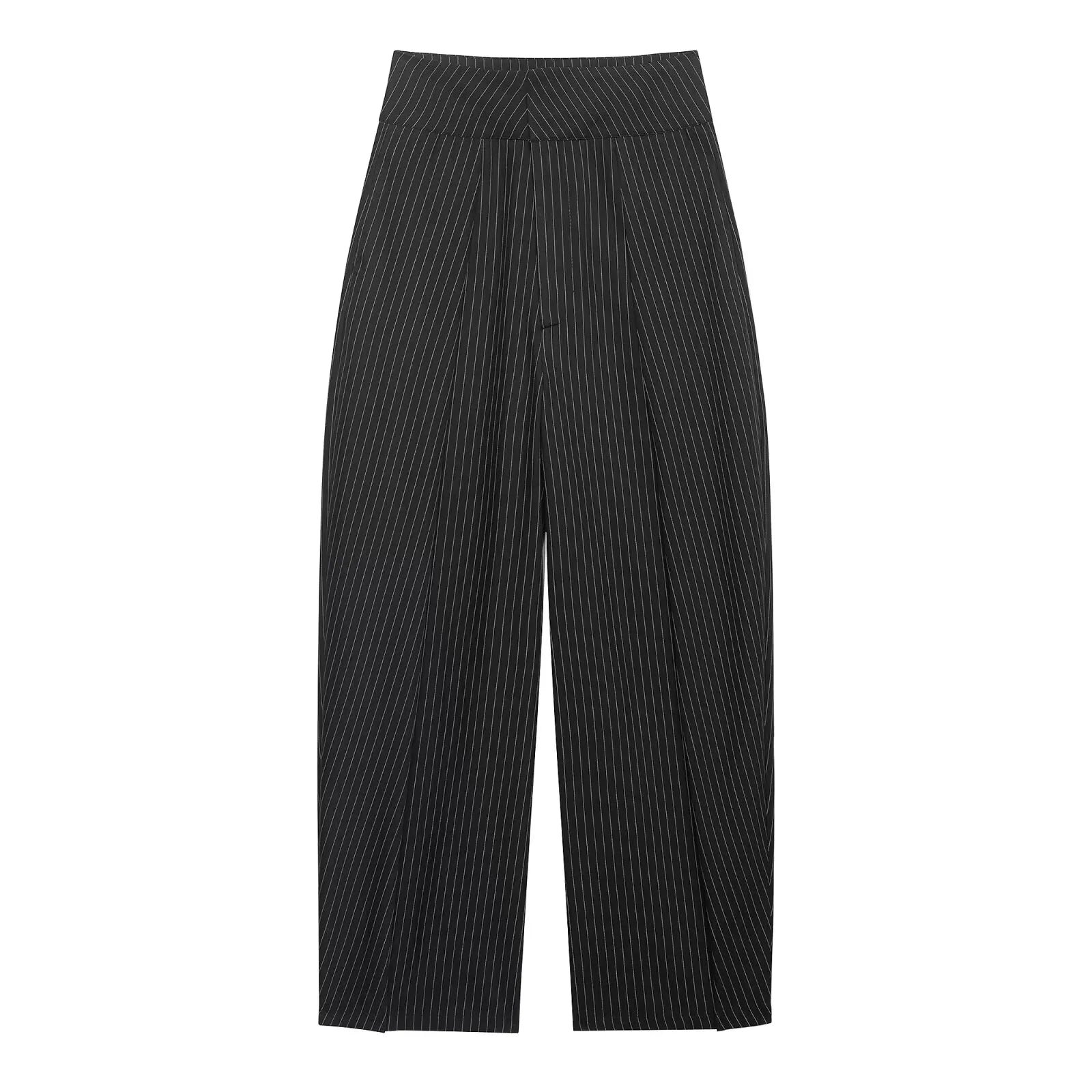 Koekop Office outfits High-waisted pleated balloon Ladies Pants Fashion Office Wear High waist Pants for Women Formal Pants