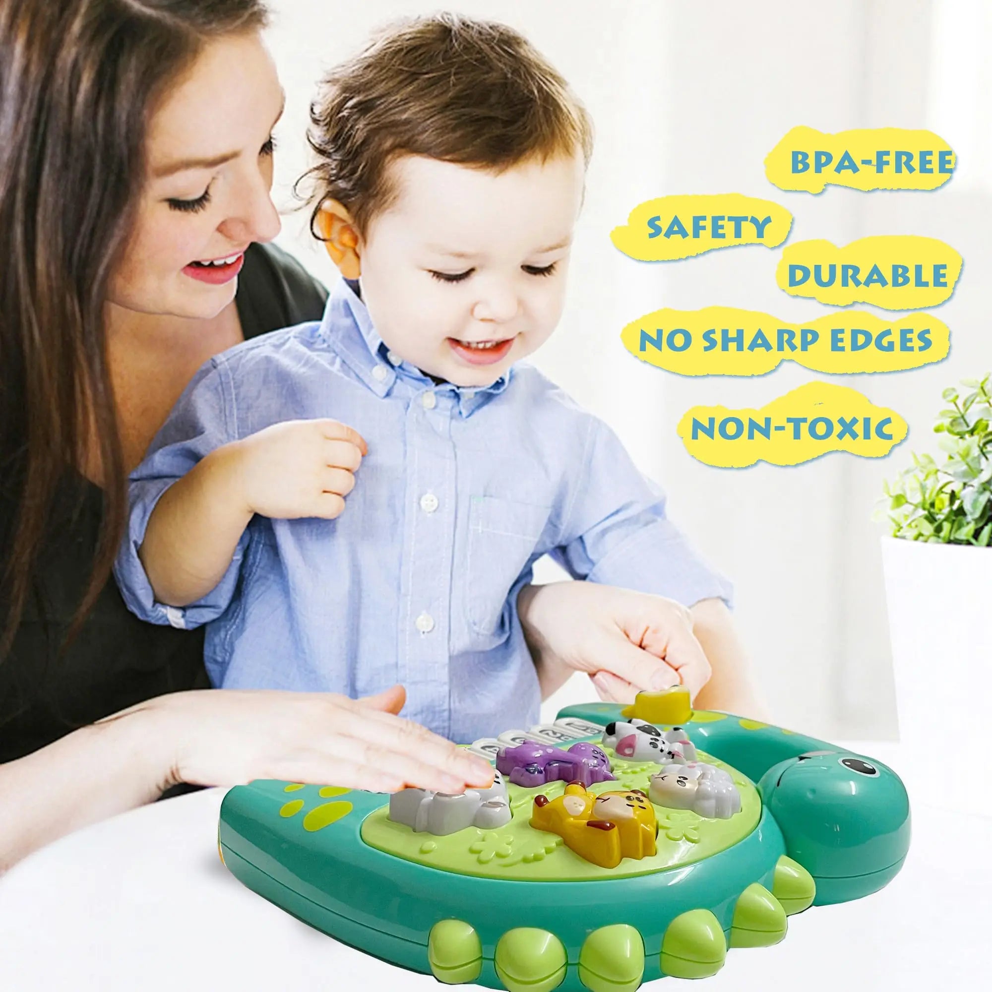 Kids Musical Instrument, Animal Sound Toy, Learning Toy, Preschool Toy, Rhythm Training Toy, Fun Learning Toy