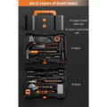 Household Toolbox Set Multi-functional Hand Tool Sets Portable Hardware Woodworking Electrician Toolkit Vehicle Repair Tools