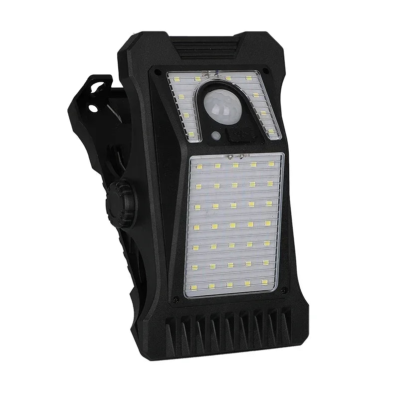 KDULIT Solar Garden Lights Outdoor Solar Clip Light Waterproof Motion Sensor Camping Lamp Fence Street Landscape Wall Decoration
