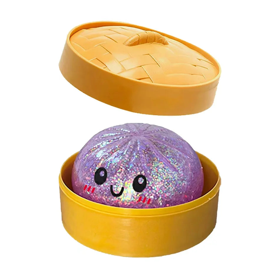 Dumpling Squishy Mysteries Dumplings Stress Relief Fidget Toys Home Office Desk Accessories Party Gift Mystery Dumpling Squishy
