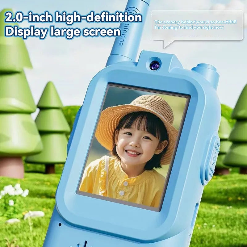 Kids Video Walkie Talkie Toys outdoor Children Parent-child intercom machine Walkie-talkie with HD Camera for Boys & Girls Gifts