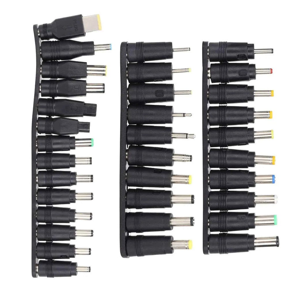 34Pcs DC Power Plugs 5.5mmx2.1mm Universal Laptop Power Connector Adapter Computer Accessories Plug Connector Cable