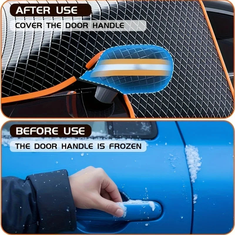 Magnetic Windshield Snow Cover Frost Guard for Cars