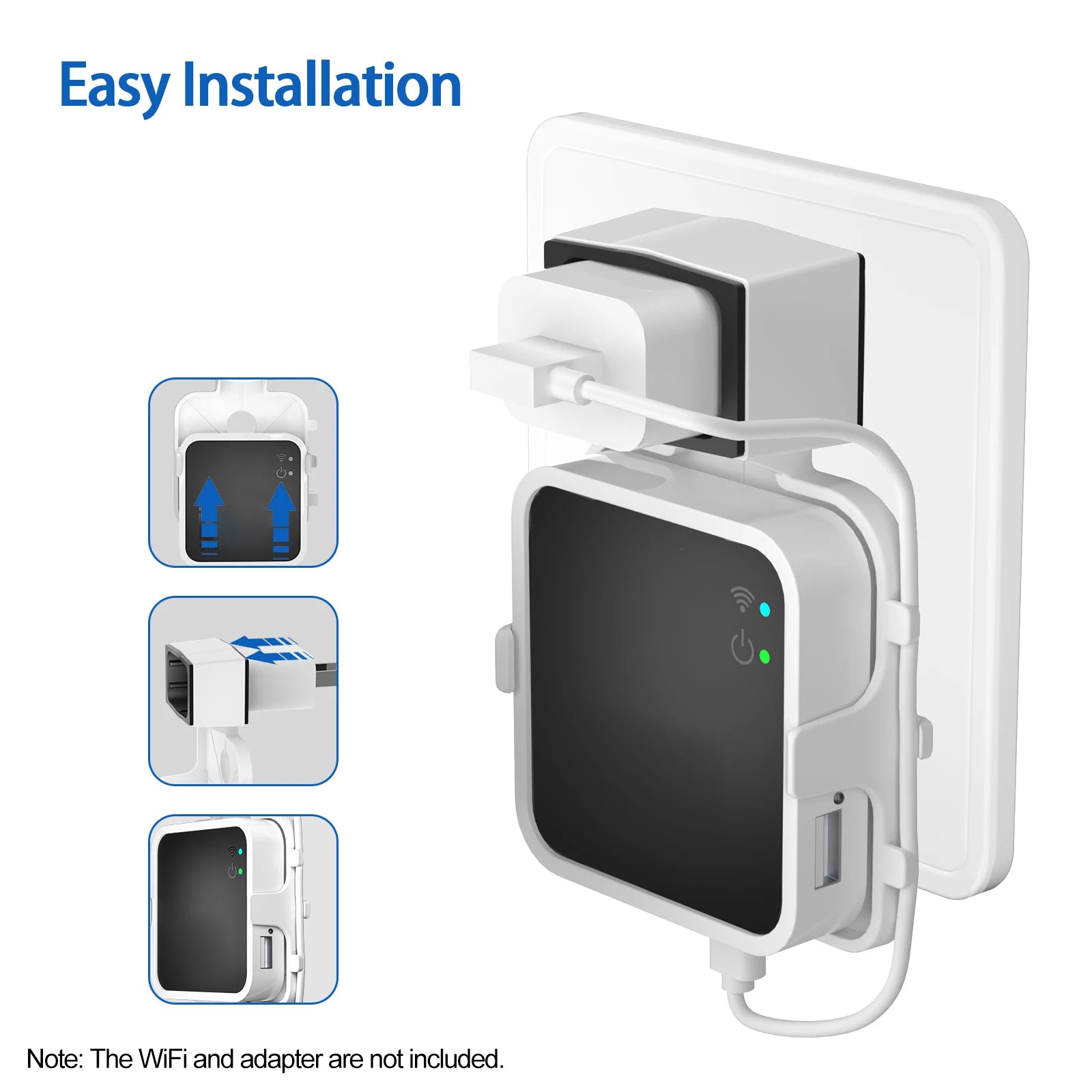 Bracket Home Security Camera Mount 1PCS Outlet Wall Mount for Blink Sync Module 2 Bracket for Blink Indoor Outdoor Camera