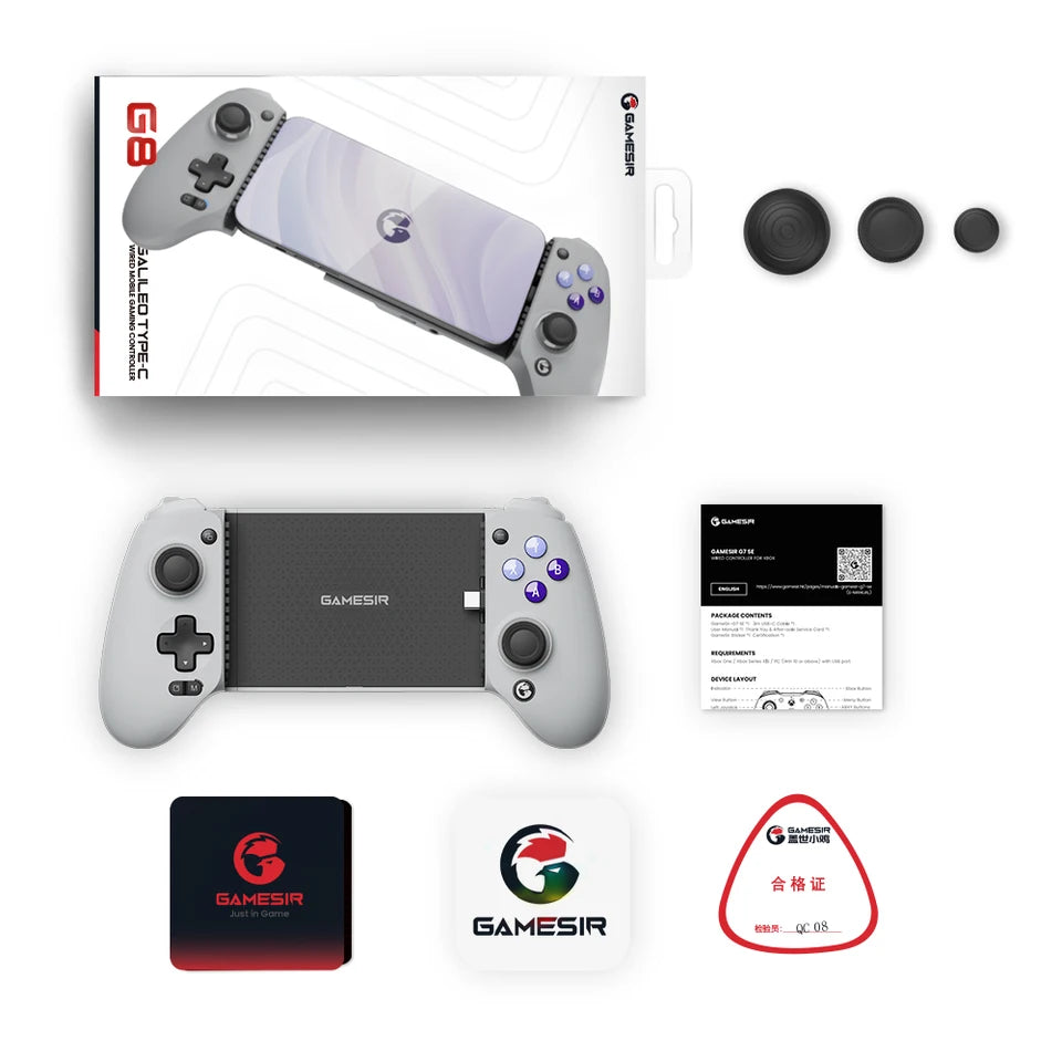 Mobile Game Controller for Phone – Hall Effect Joysticks