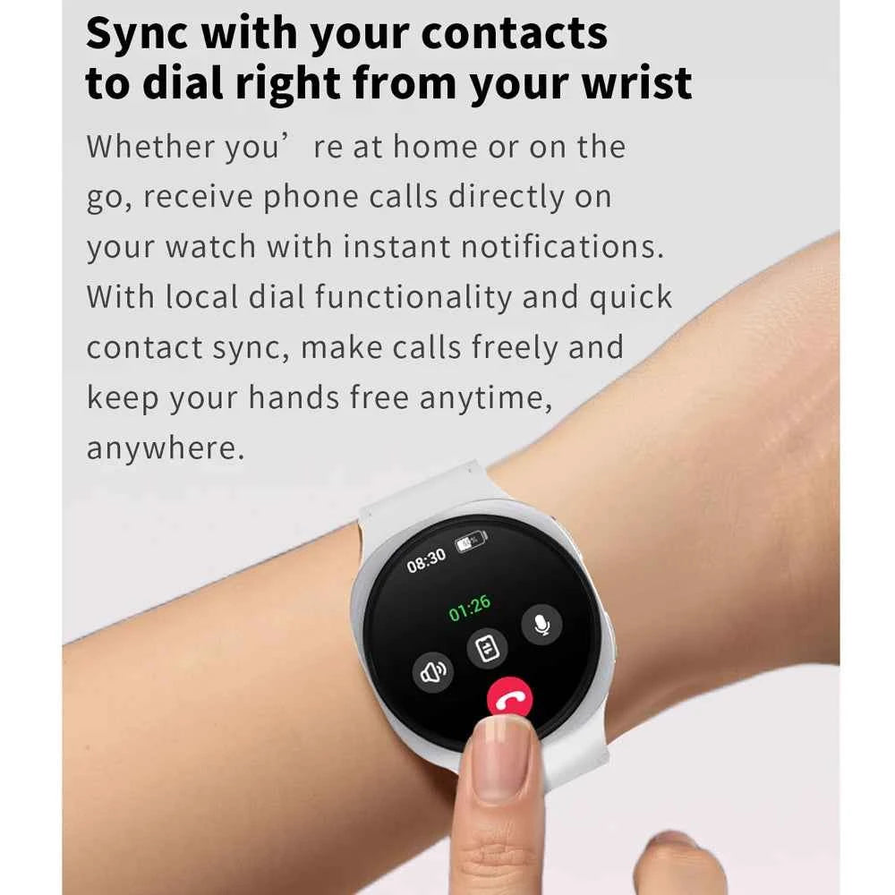 2025 Watch GPS Track Smart Watches For Men Women Sport Heart Rate Bluetooth Call NFC IP68 Waterproof Compass Smartwatch 8 Mini
