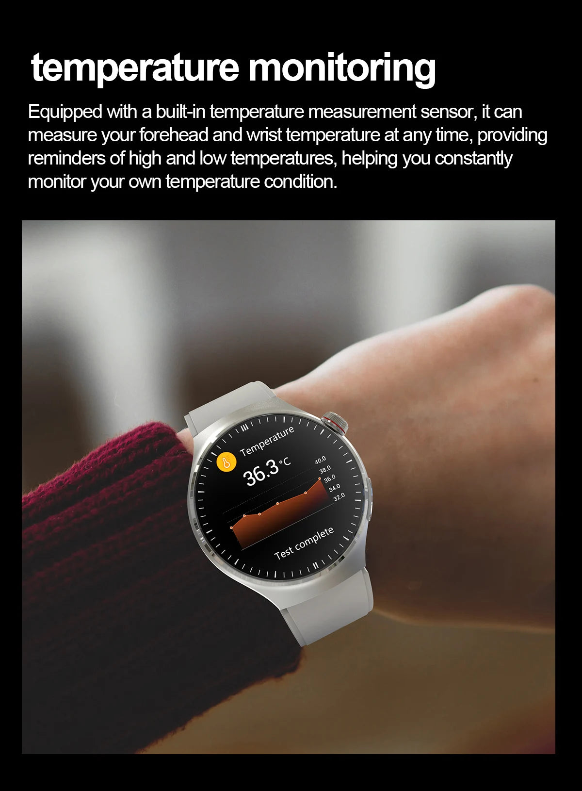 2025 High precision ECG Uric Acid Blood Fat Smart Watch Men Body Fat Blood pressure Heart rate Pulse Health  Watches
