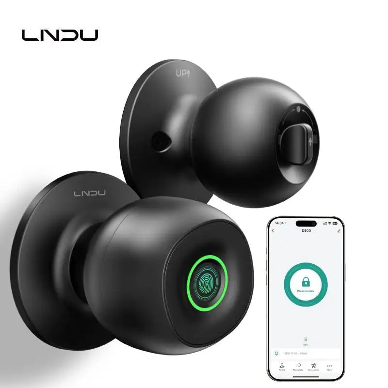D500 Smart Lock Color Bluetooth Fingerprint Smart Door Lock With App Control