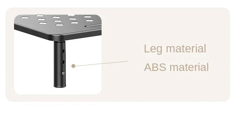 Adjustable computer Rack Telescopic Desk Monitor Holder Elevated PC Screen Stand Reduce Neck Strain Office Storage Supplies