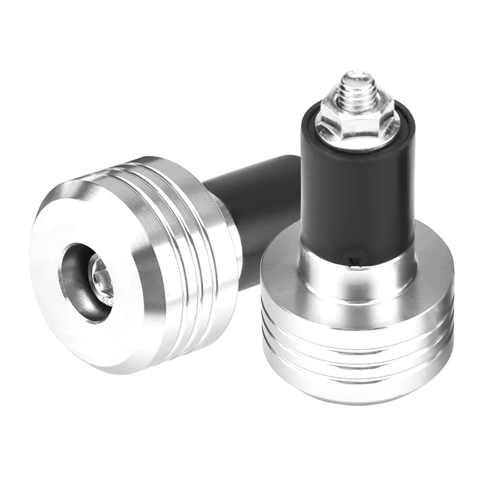 Handlebar Ends Weight Balance Plug Pair of 22mm  Aluminum Motorcycle Grip Handlebar Ends Weight Balance Plug