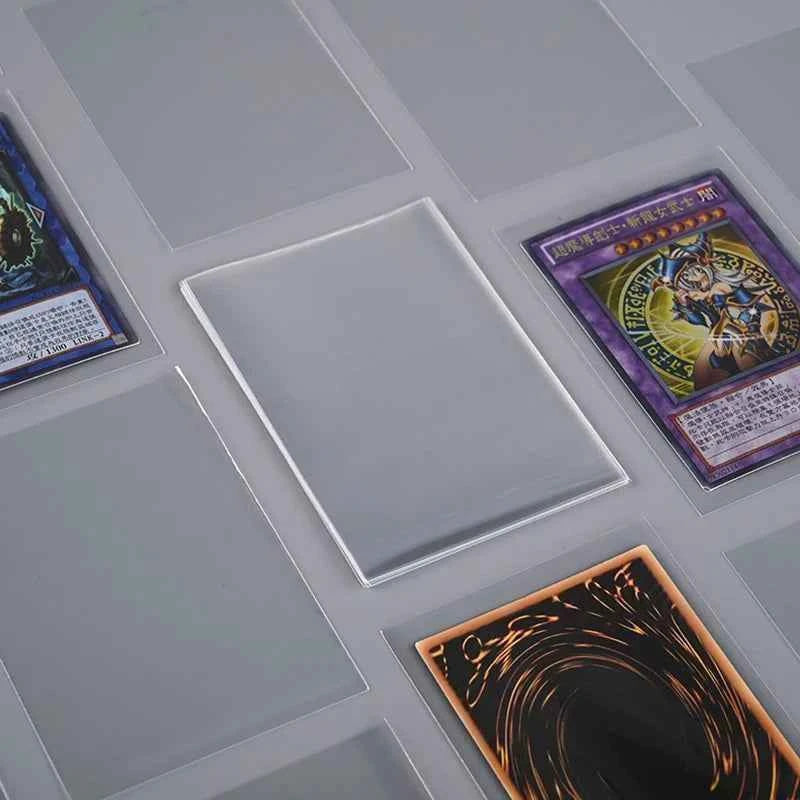 100pcs/pack 65*90mm Card Sleeves Card Protectors Perfect Size for Football Cards, Sport Cards, MTG Cards Collection Card Storage