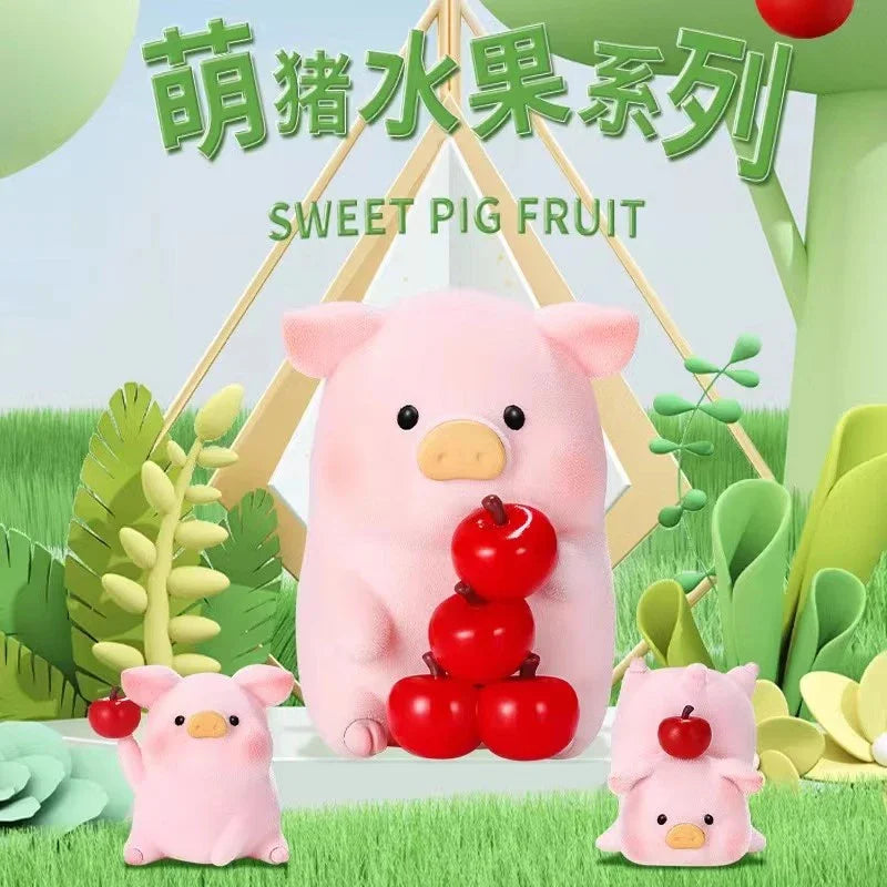 Genuine Cute Pig Fruit Series Trendy Toys, Toys, Birthday Gifts, Creative Cartoon Piggy Handmade Blind Box