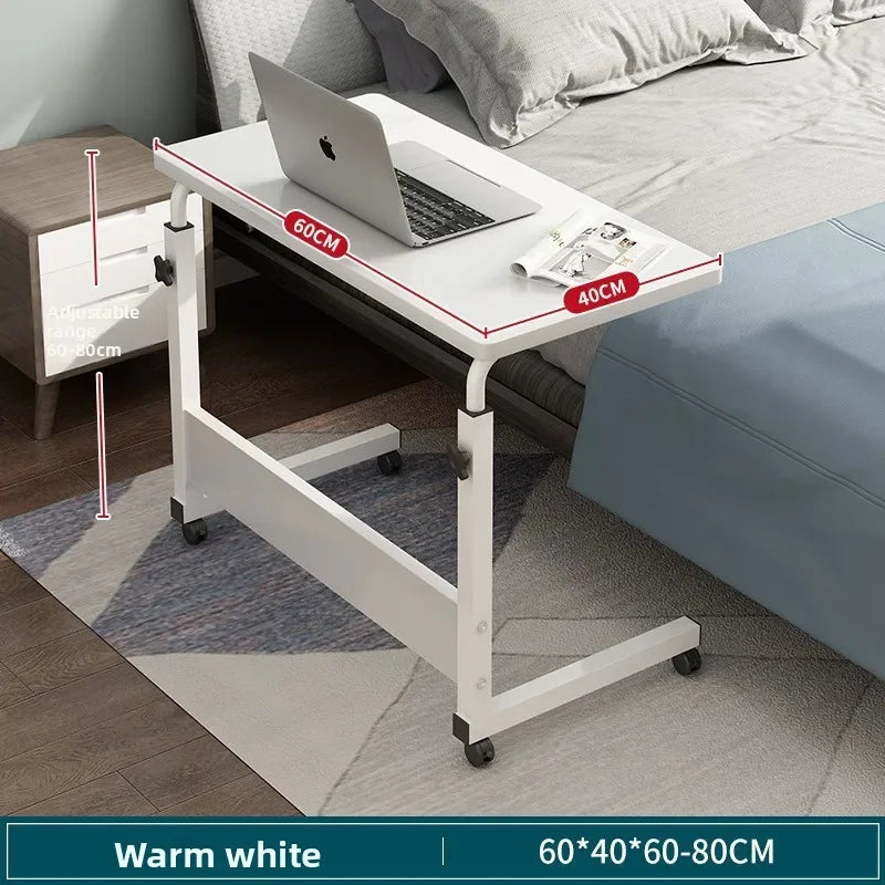 Computer desk Bedside table Mobile lifting small table Household small laptop holder with wheels