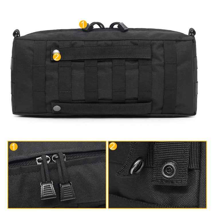 Molle Pouch EDC Nylon Waterproof Hunting Bag Outdoor Sport Waist Pack Travel Camping Cross-body Shoulder Bags
