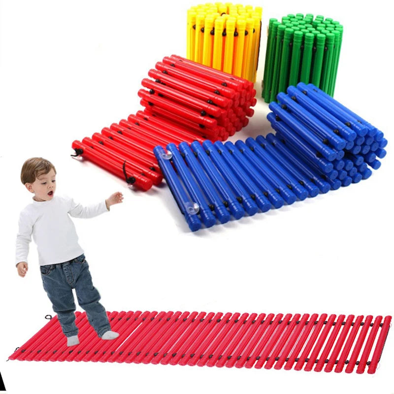 Children Balance Board Step Coordination Training Toy Indoor Outdoor Sensory Integration Improvement Gross Motor Skills