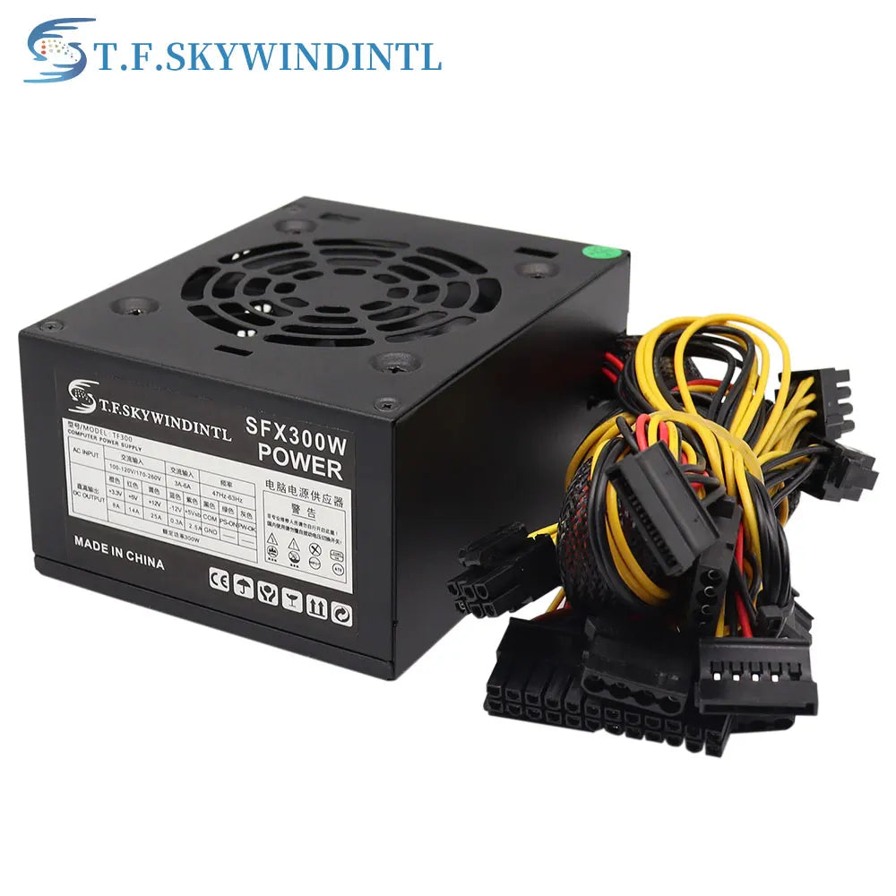 ONLY 220V 250W 300W 350W 400W PC power supply Power Source SFX PSU For Computer Mini Case PC HTPC NAS