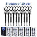10/4/2Pcs Rotating Handcuff Key High Carbon Steel Alum Alloy w/Key Ring Fit Standard Police Cuffs