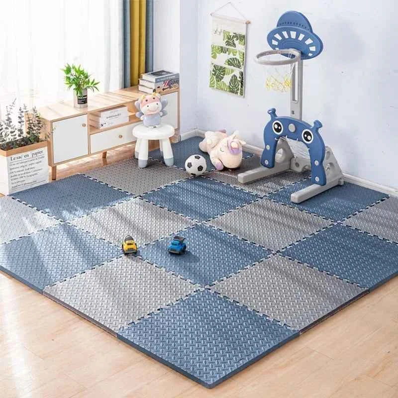 16pcs 30*30cm Puzzle Mat For Children Thick Baby Play Mat Kids Carpet Mats EVA Foam Rug Children Room Activities Mat For Baby