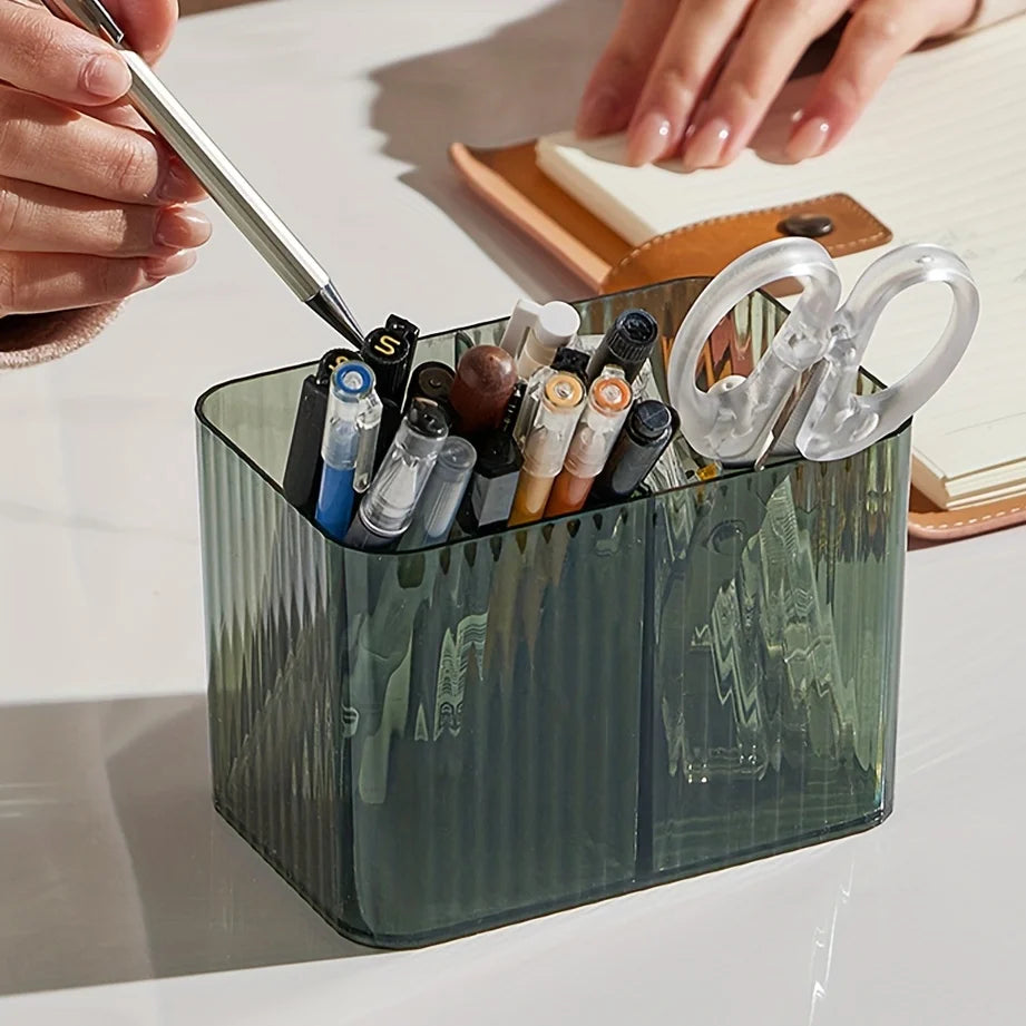 Acrylic Swabs Cosmetic Organizer Storage Box Desktop Dust-Proof Makeup Removal Cotton Lipstick Cosmetics Organization Holder