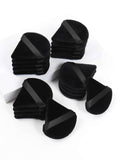 Black Velvet Triangle Makeup Sponge - Dual Use  for Foundation/Powder | Hypoallergenic Travel Essential